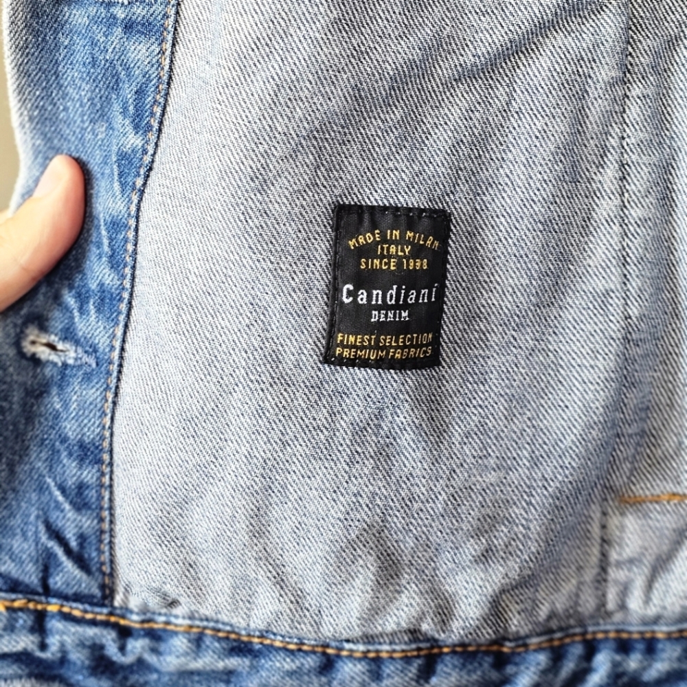 Closed Women's Denim Jacket Made In Italy XL - Picture 4 of 10